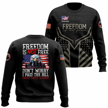 Freedom Is Not Free Sweater