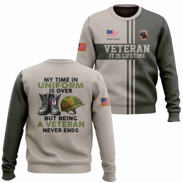 My Time In Uniform Sweater