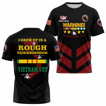 Warning Boocoo Dinky Dau T-shirt