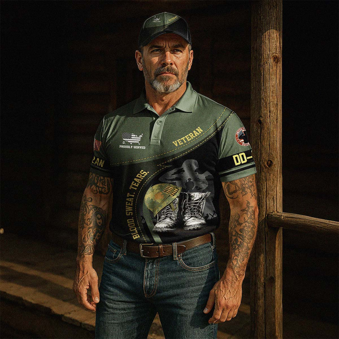 Blood, Sweat, Tears Polo Shirt