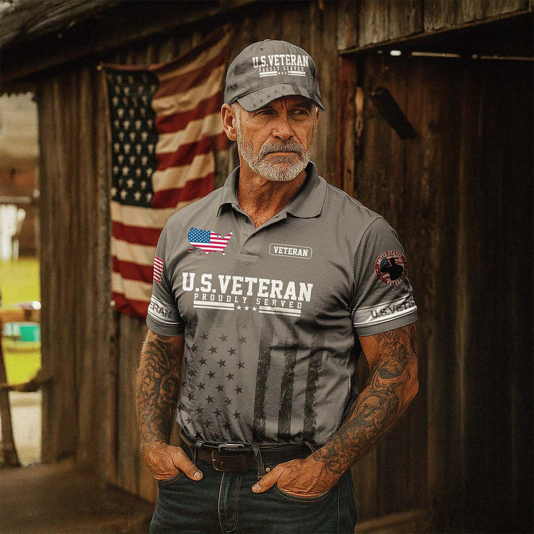 I'm Veteran Polo Shirt Deal