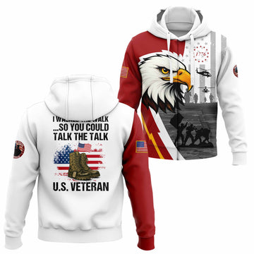 I Walked The Walk Hoodie Zip
