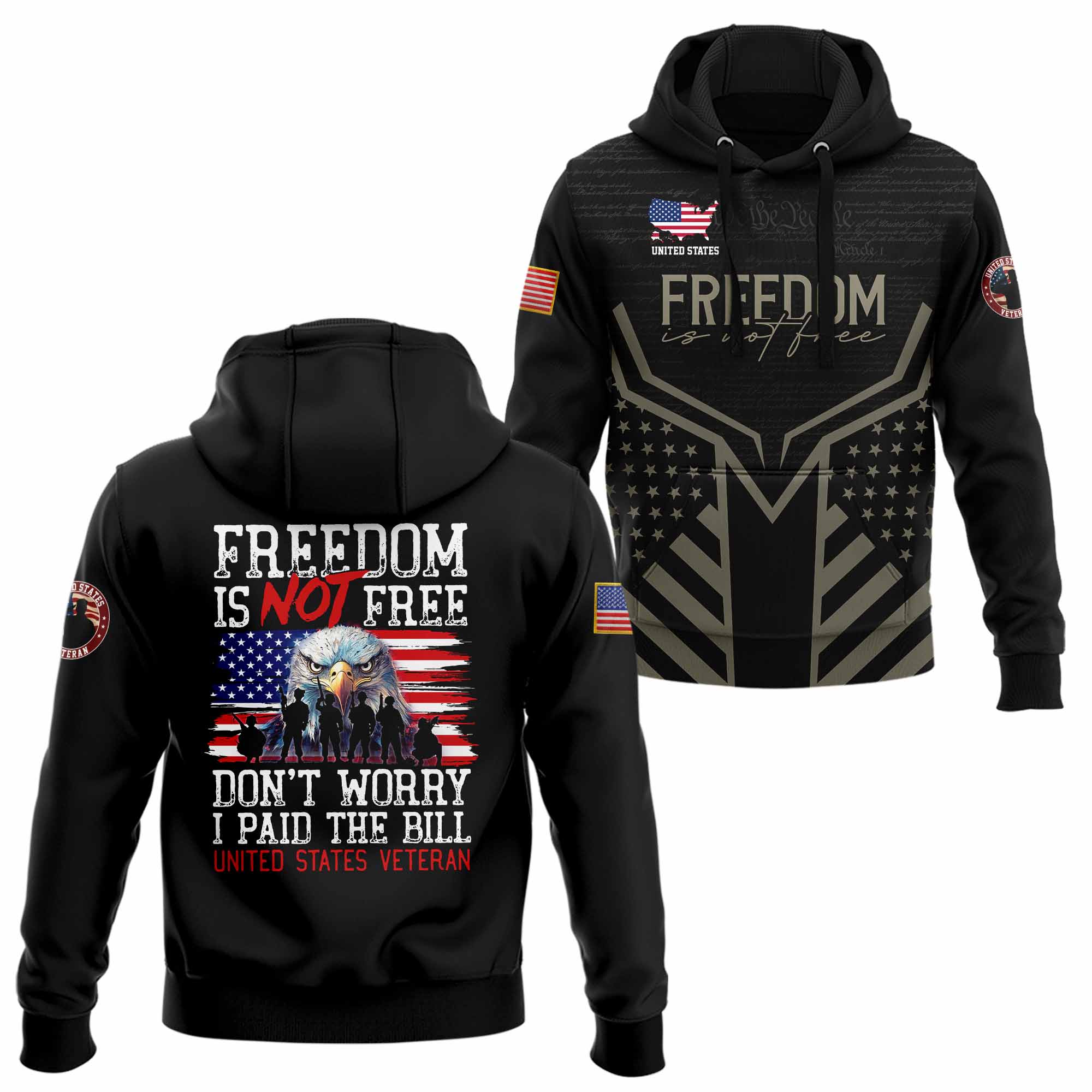 Freedom Is Not Free Hoodie