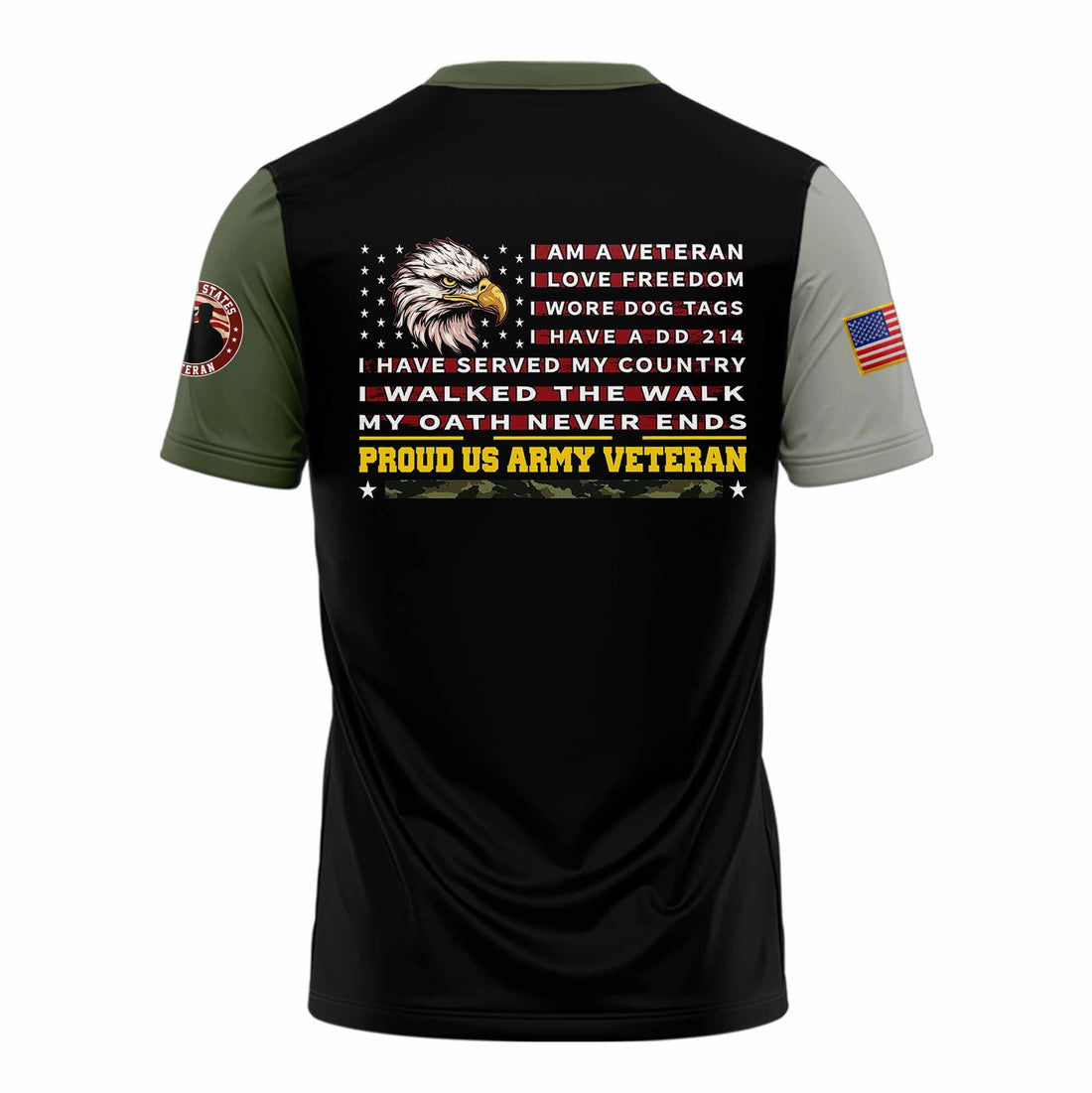 Proud Us Veteran T-shirt