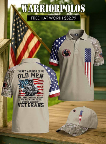 There’s A Bunch Of Us OLD MEN Polo Shirt Deal