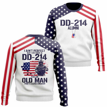 DD-214 Alumni Sweater