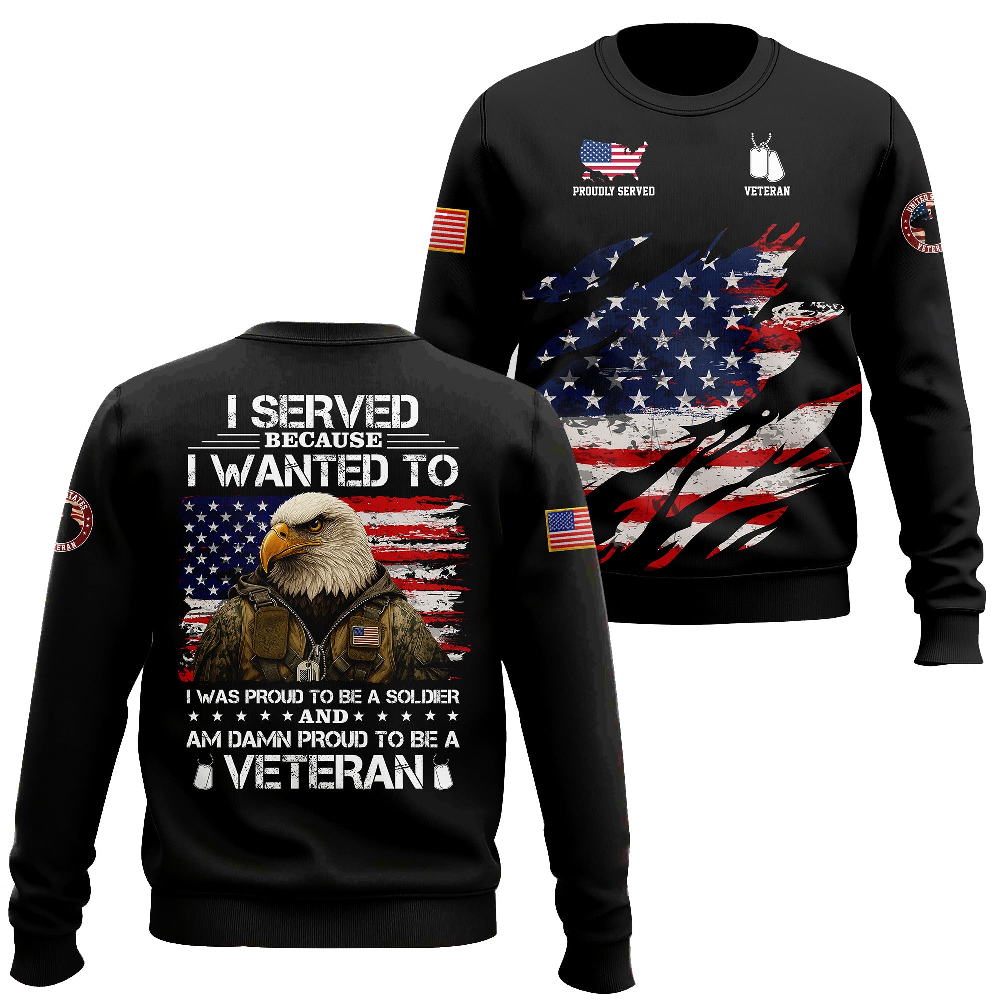 I Served Because I Wanted Sweater