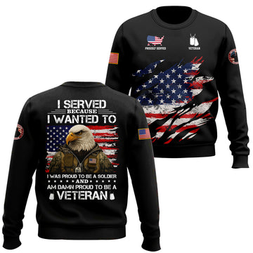 I Served Because I Wanted Sweater