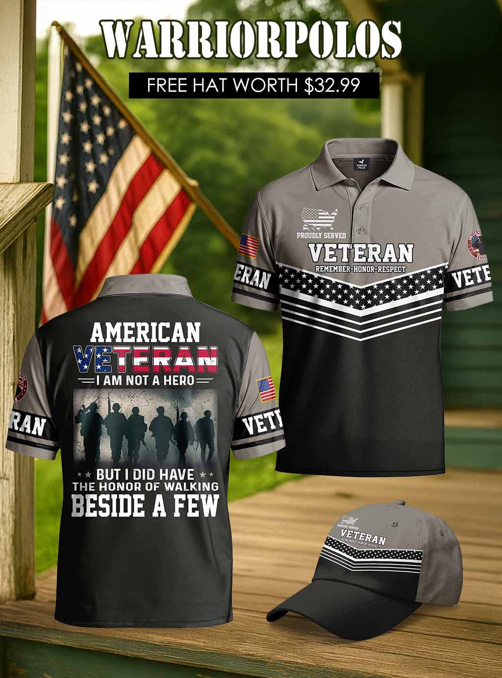 I Am Not A Hero Polo Shirt Deal