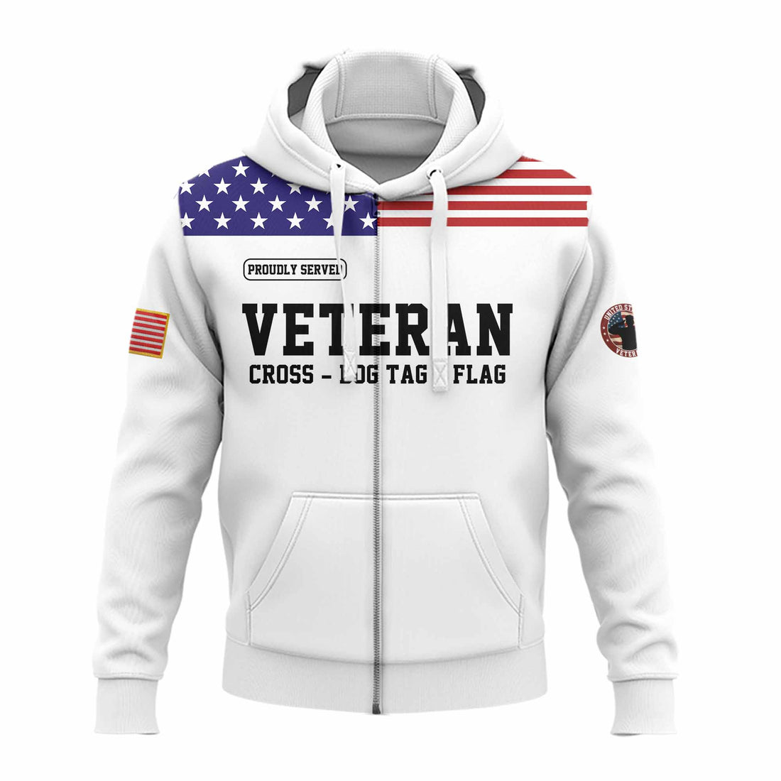 God Found Some Of The Strongest Americans Hoodie  Zip