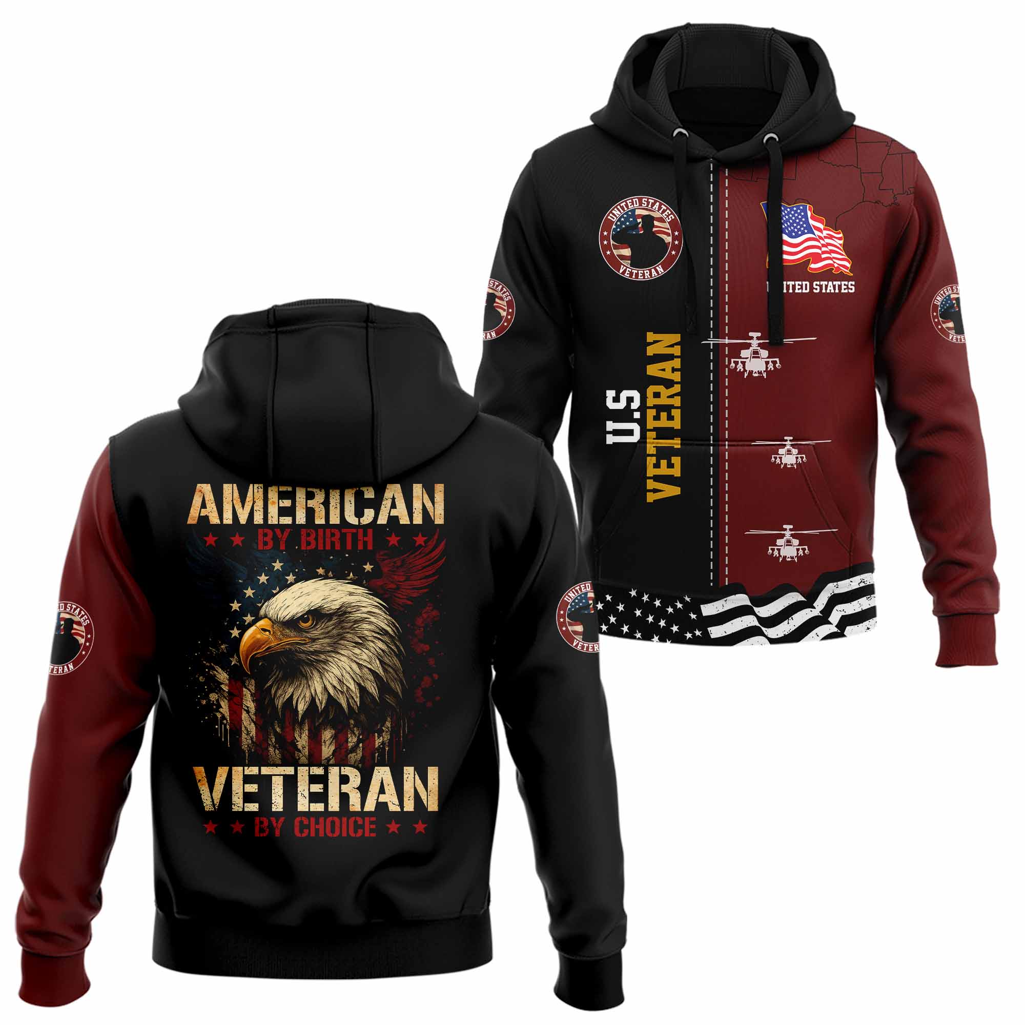 Veteran By Choice Hoodie