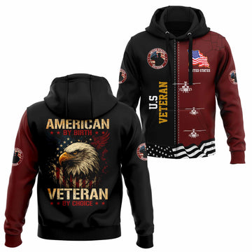 Veteran By Choice Hoodie Zip