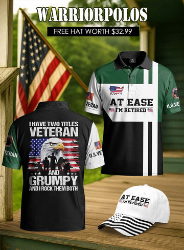 Veteran And Grumpy Polo Shirt Deal