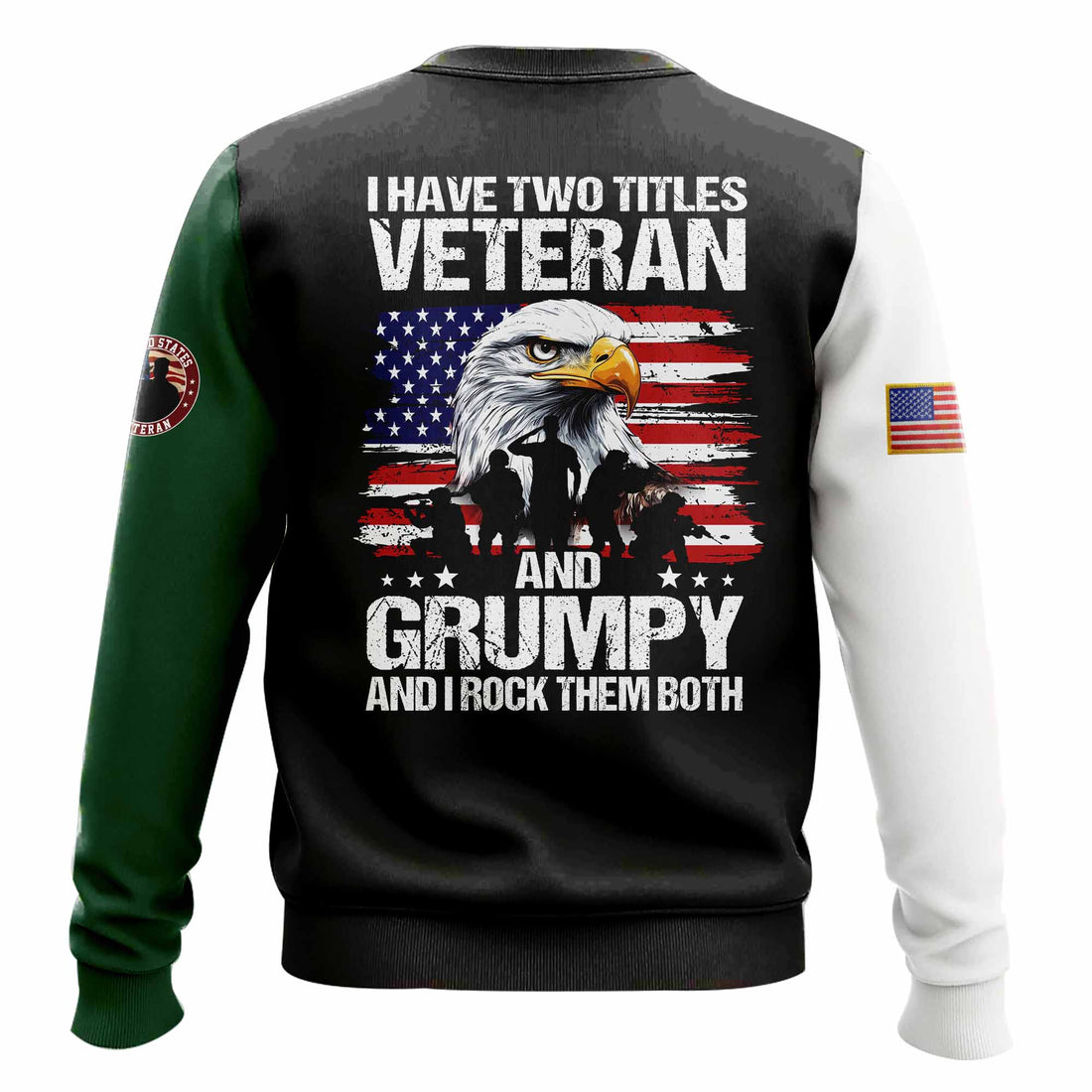 Veteran And Grumpy Sweater