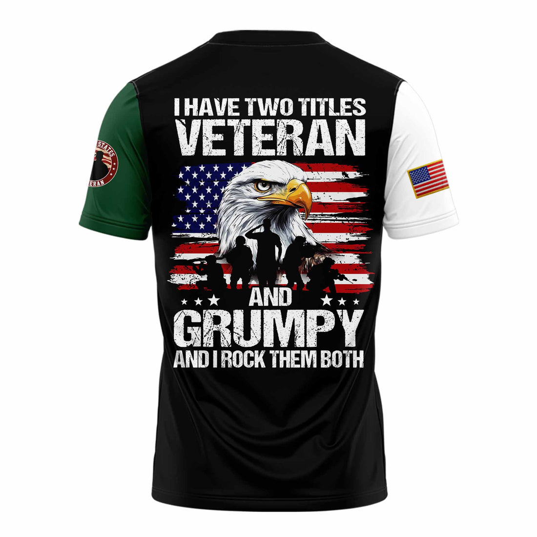 Veteran And Grumpy T-shirt