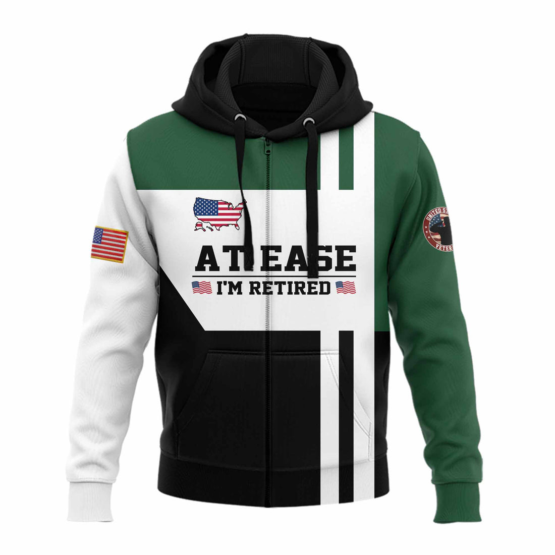 Veteran And Grumpy Hoodie Zip