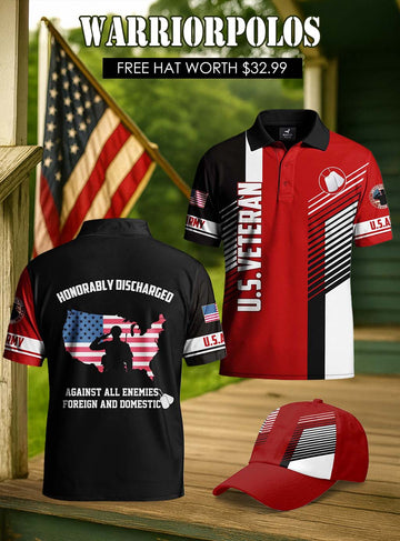 Honorably Discharged Polo Shirt Deal