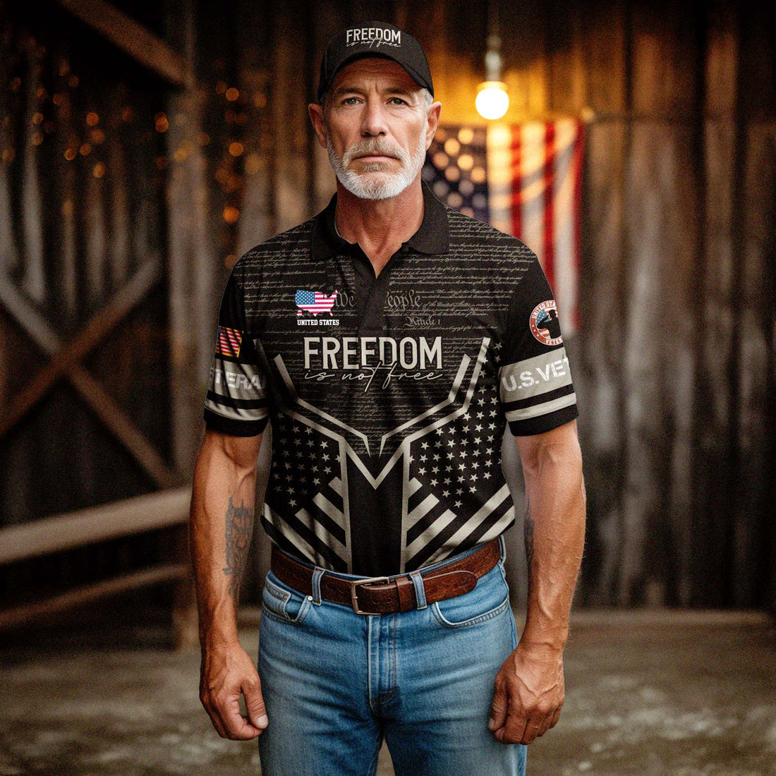 Freedom Is Not Free Polo Shirt Deal