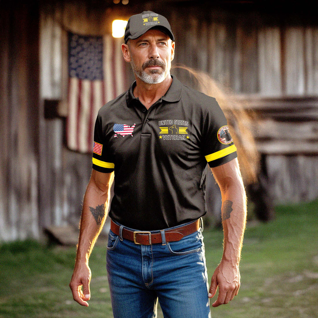 Death Smiles At Us All Polo Shirt Deal