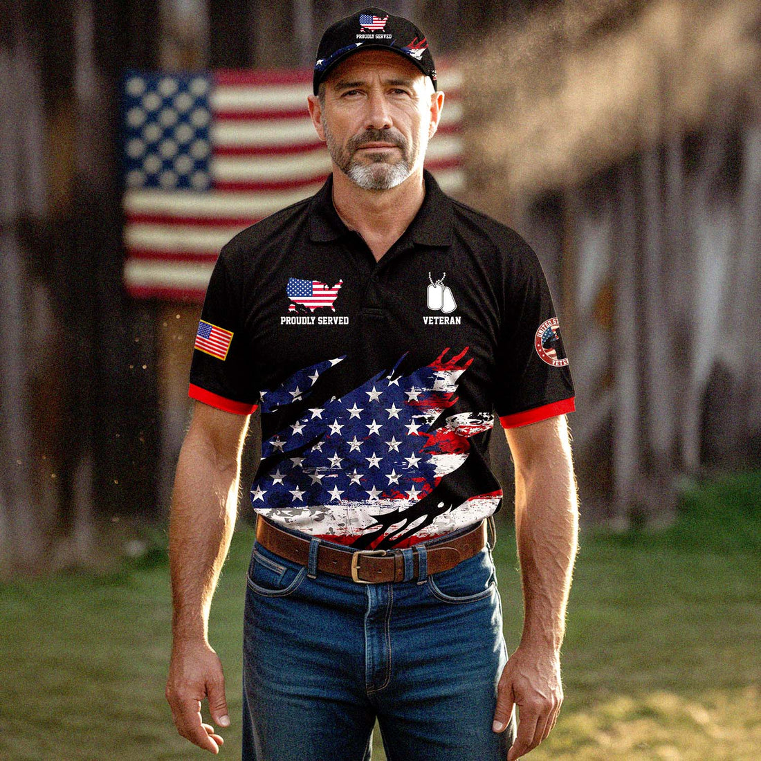 I Served Because I Wanted To Polo Shirt Deal