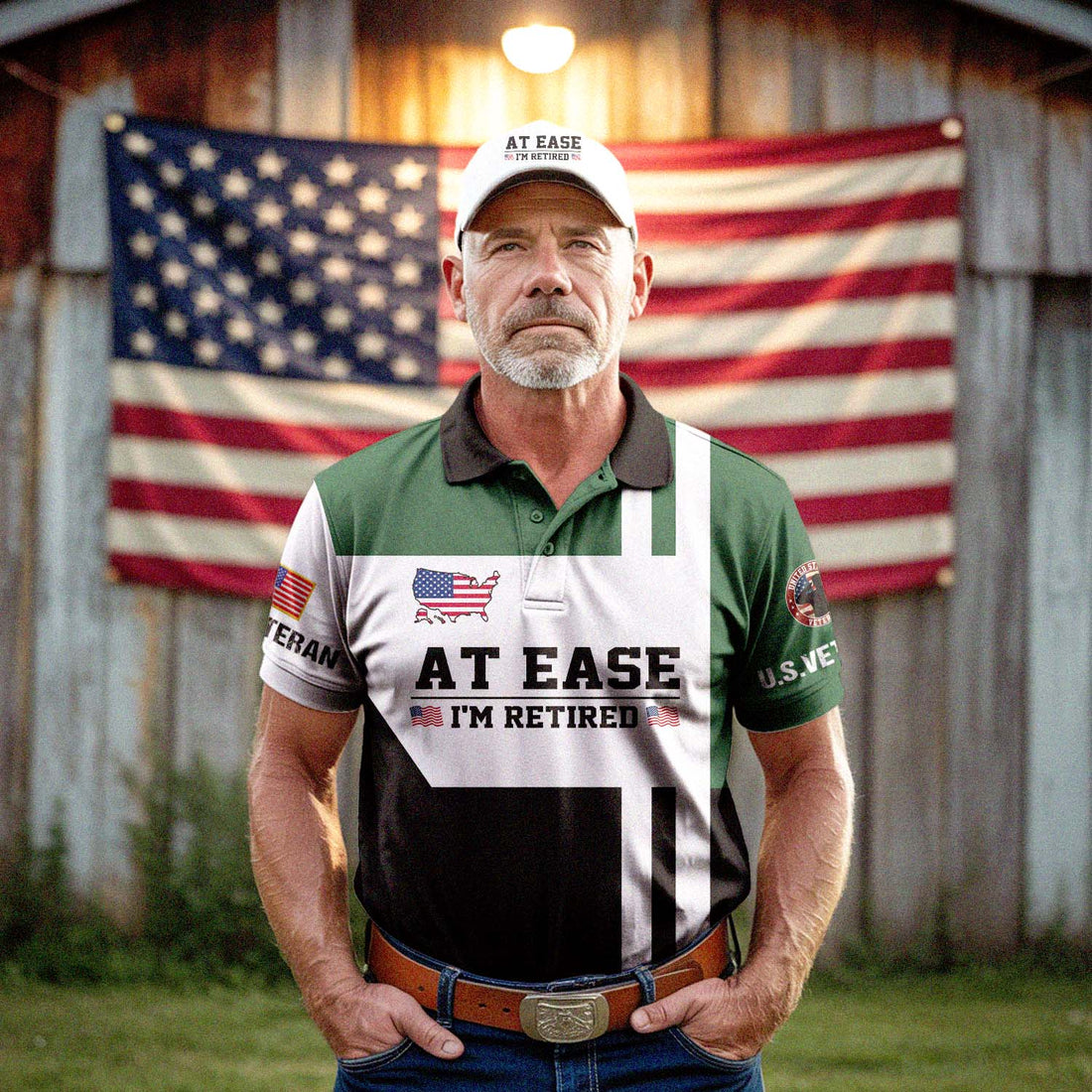 Veteran And Grumpy Polo Shirt
