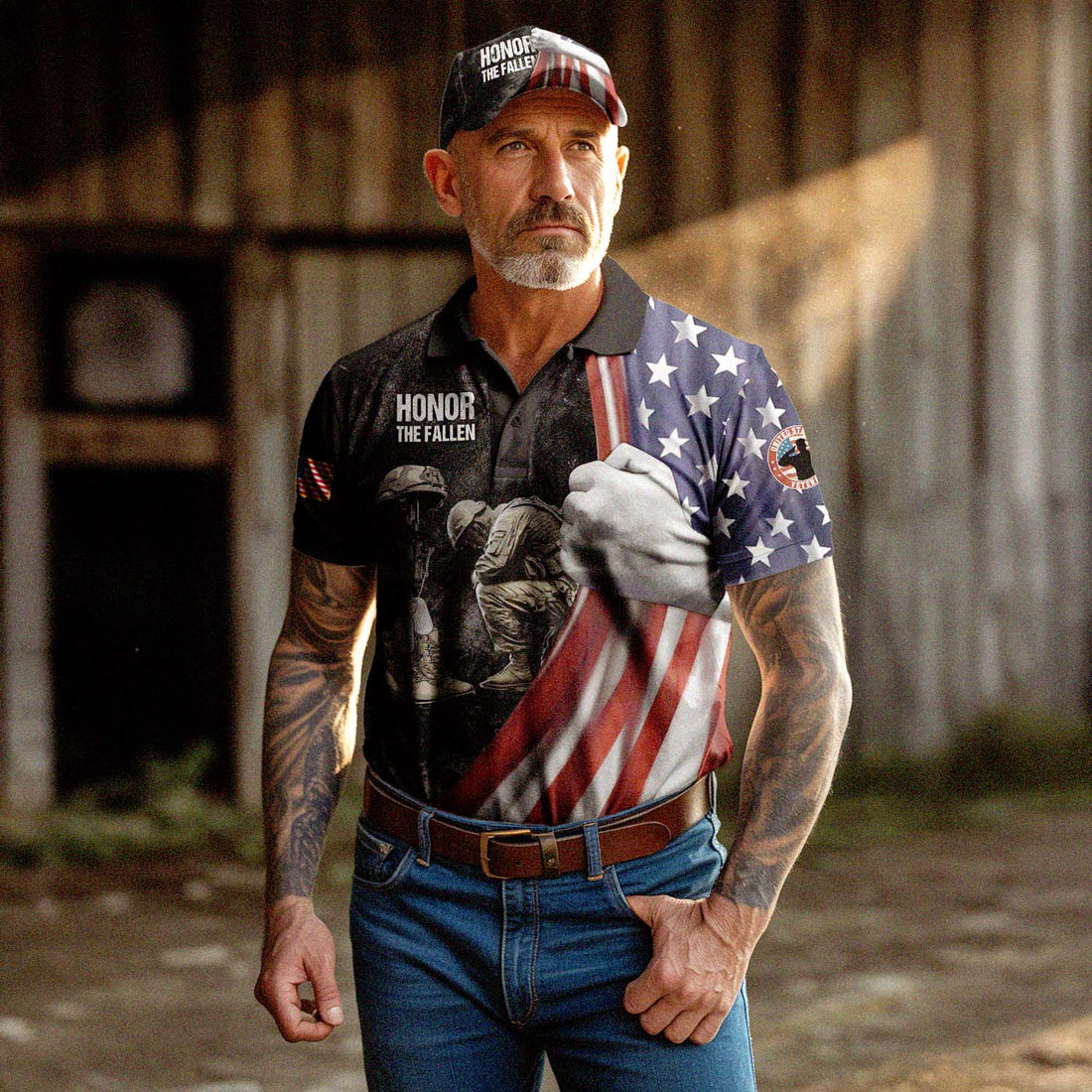Stand For The Flag Polo Shirt Deal