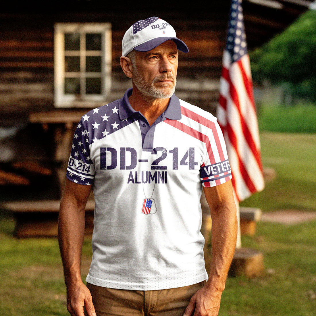DD-214 Alumni Polo Shirt Deal