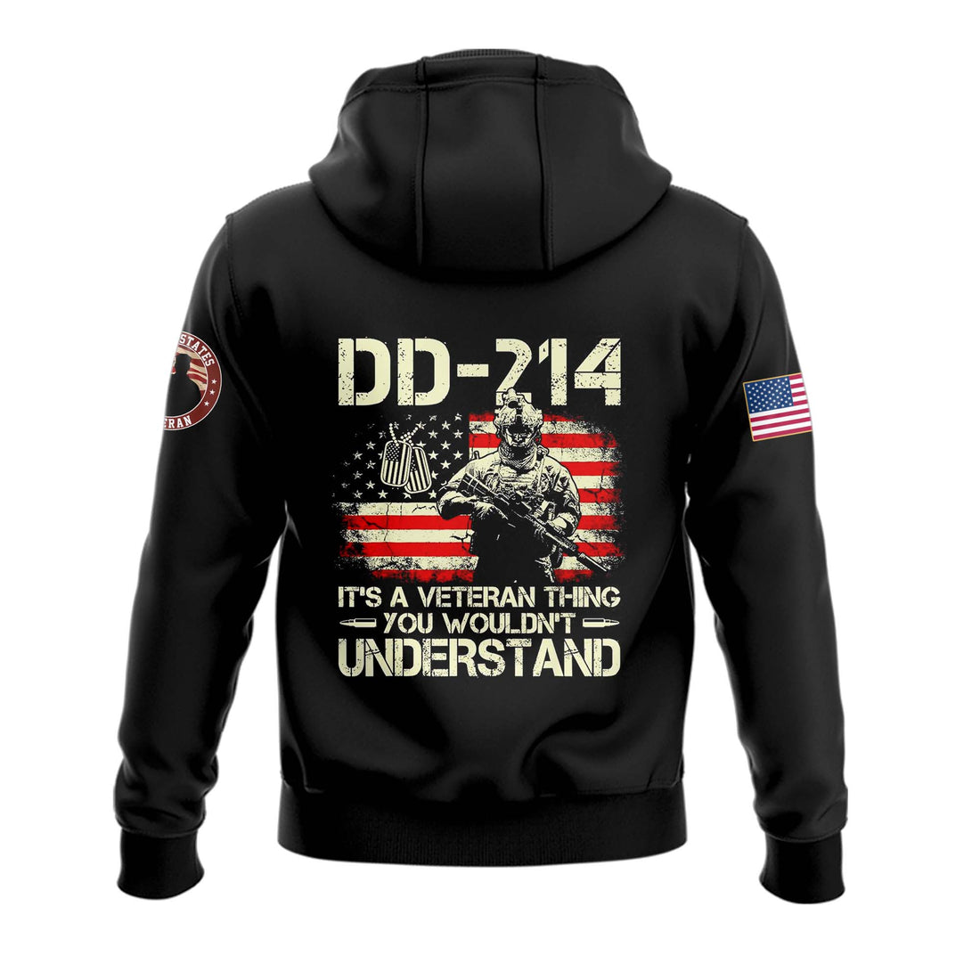 DD - 214 Proudly Served Hoodie