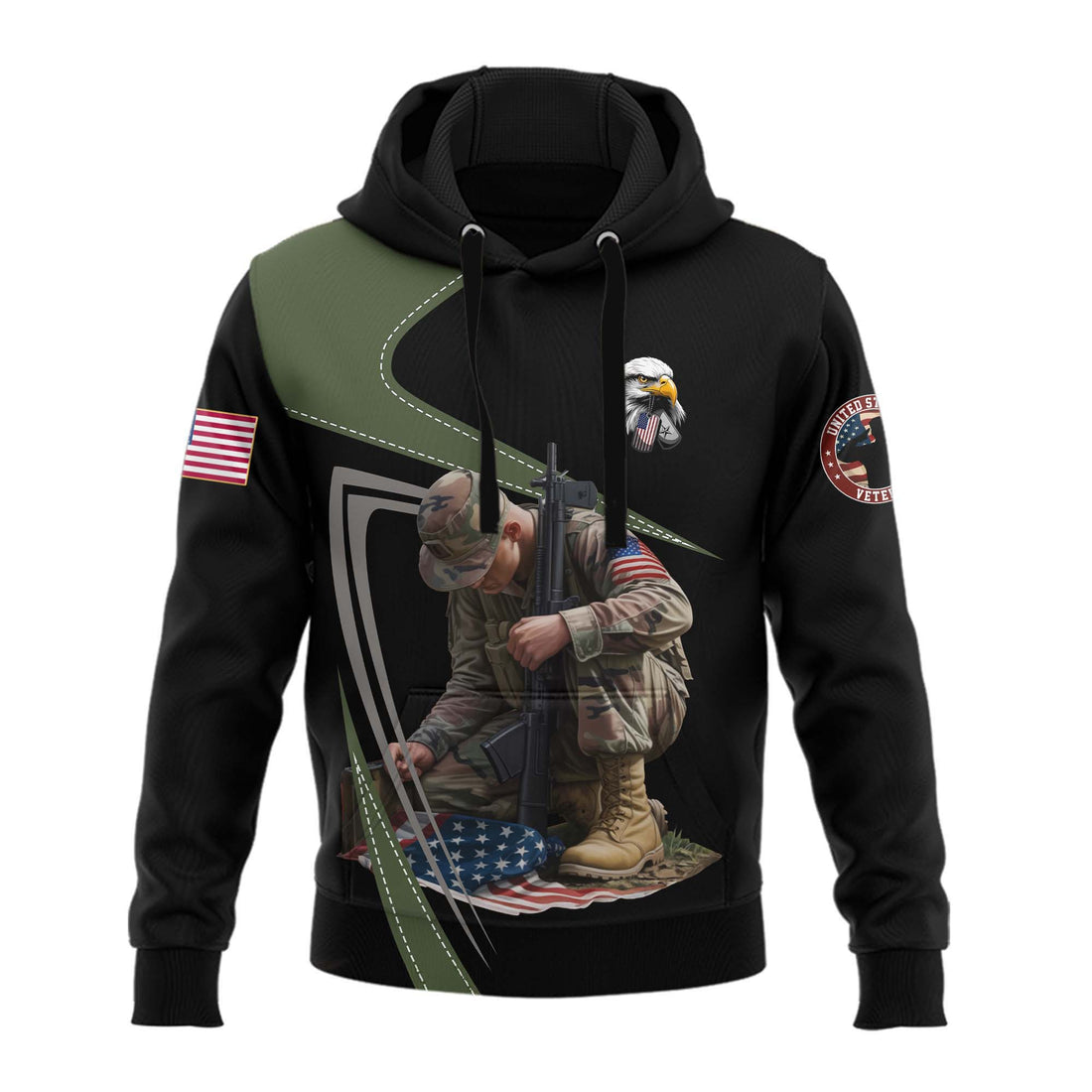 Never Underestimate An Old Man Hoodie
