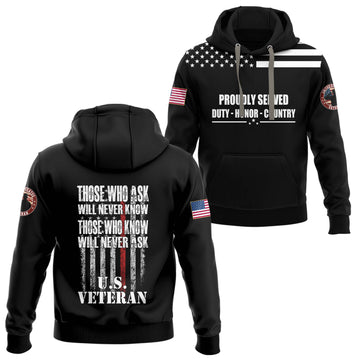 Those Who Ask Will Never Know Hoodie