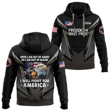 I Will Fight For America Hoodie