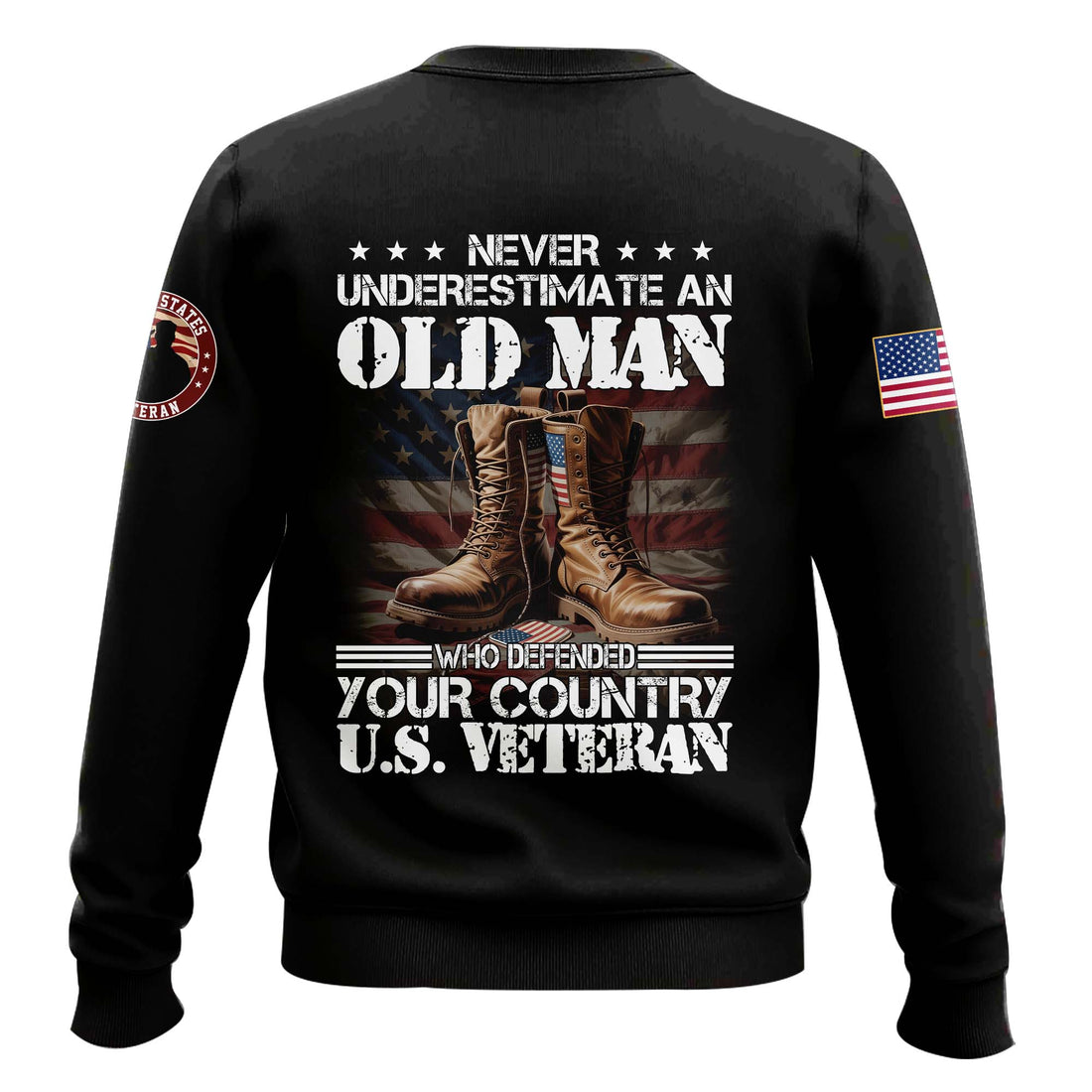 Never Underestimate An Old Man Sweater