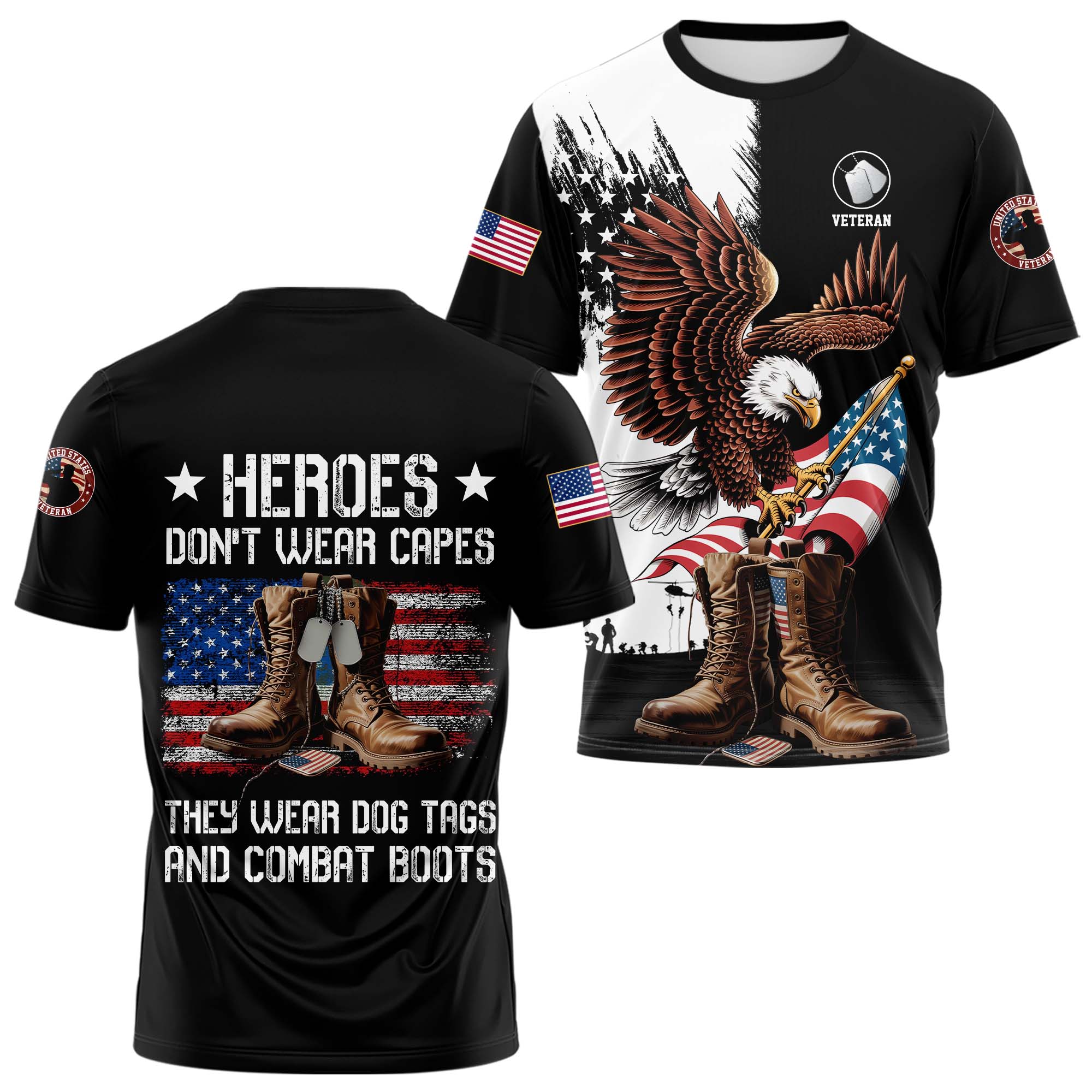Heroes Don’t Wear Capes T-shirt