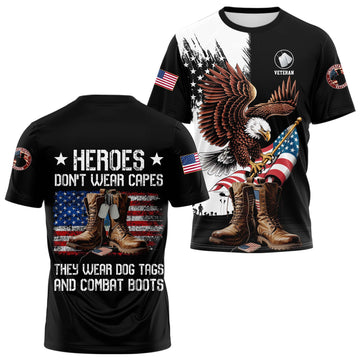 Heroes Don’t Wear Capes T-shirt