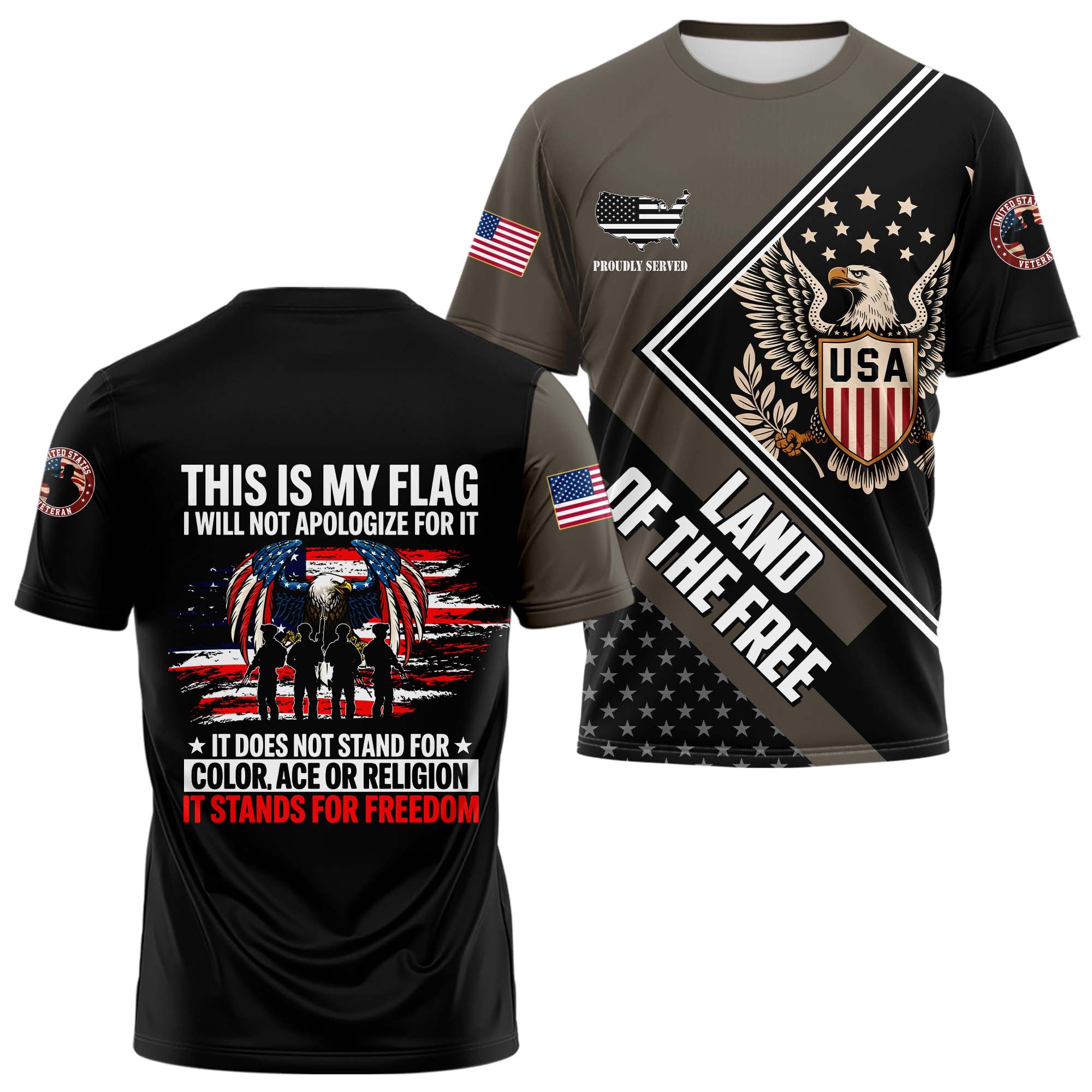 Land Of The Free T-shirt