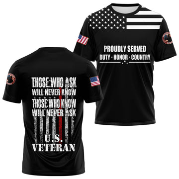Those Who Ask Will Never Know T-shirt